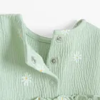 Cool Club, Rochie cu maneca lunga pentru fete, verde