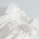 Cool Club, Rochie cu maneca scurta pentru fete, alb