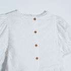 Cool Club, Rochie cu maneca scurta pentru fete, alb