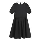 Cool Club, Rochie cu maneca scurta pentru fete, negru
