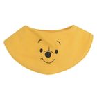 Cool Club, Set pentru baieti, Body cu maneca lunga, Pantaloni cu botosei, Esarfa, gri-galben, imprimeu Winnie the Pooh
