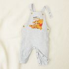 Cool Club, Set pentru baieti, Body cu maneca lunga, Salopeta, mix, imprimeu Winnie the Pooh