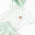 Cool Club, Set pentru baieti, Body cu maneca scurta, Pantaloni scurti, Palarie, mix