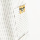 Cool Club, Set pentru baieti, Tricou polo cu maneca scurta, Pantaloni scurti, alb, imprimeu Mickey Mouse