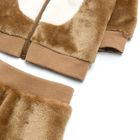 Cool Club, Set pentru bebelusi, Hanorac, Pantaloni cu botosei, maro
