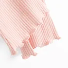 Cool Club, Set pentru fete, Bluza cu maneca lunga, muselina, Colanti, din tricot striat, mix