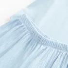 Cool Club, Set pentru fete, Bluza cu maneca scurta, Pantaloni din textil, wide, albastru