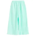 Cool Club, Set pentru fete, Bluza fara maneci, Pantaloni din textil, wide, turcoaz