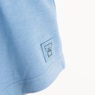 Cool Club, Set pentru fete, Body cu maneca scurta, Pantaloni scurti, alb-albastru
