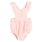 Cool Club, Set pentru fete, Body cu maneca scurta, Salopeta scurta, Pantaloni scurti, bloomers, muselina, mix