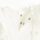 Cool Club, Set pentru fete, Body-rochie cu maneca scurta, Palarie, muselina, alb