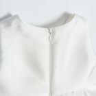 Cool Club, Set pentru fete, Rochie fara maneci, Bolero, alb