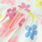 Cool Club, Set pentru fete, Tricou, Pantaloni scurti, alb