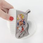 Cool Club, Tenisi pentru baieti, gri-albastru, in dungi, imprimeu Paw Patrol