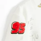 Cool Club, Trening pentru baieti, alb-albastru, imprimeu Cars