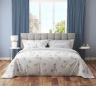Cottage Home, Flori, set lenjerie de pat single, 140-200 cm