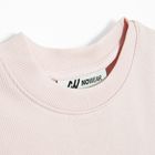 Crop top reiat cu adaos de modal NOWEAR