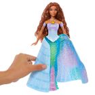 Disney Princess, Ariel, papusa sirena, transformare magica