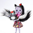 Enchantimals, Sage Skunk si figurina, papusa cu accesorii