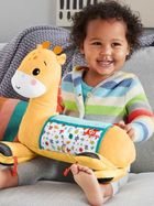 Fisher-Price, Girafa 3 in 1, pernuta pentru burtica, jucarie senzoriala