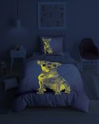 Fluo, set de lenjerie de pat pentru tineri, 140-200 cm + 70-80 cm, Dogs