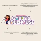 Gabby's Dollhouse, Unlimited Adventures, portofel, roz