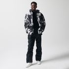 Geaca de schi impermeabila cu gluga si croiala oversize unisex NOWEAR