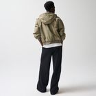 Geaca de tranzitie cu gluga si croiala oversize NOWEAR