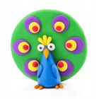 Hey Clay, Birds, set creativ, 18 cutii de plastilina