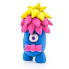Hey Clay, Monsters, set creativ, 18 cutii de plastilina