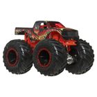 Hot Wheels, Monster Trucks, Scorcher + masina Hot Wheels, scara 1:64, JCG31