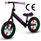Kidwell, Rebel LED, bicicleta fara pedale, neon roz