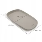 Kidwell, TIBI, saltea pentru schimbat, beige