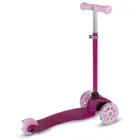 Kidwell, Uno, trotineta cu 3 roti LED, roz