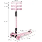 Kidwell, Vento Candy, trotineta cu 3 roti