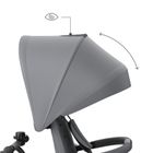 Kinderkraft, Aston 2 Plus, tricicleta 6in1, gri