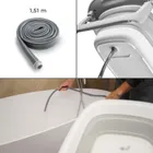 Kinderkraft, Bubbly, cada cu masa de infasat pe cadru, gri