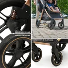 Kinderkraft, Esme Pro, carucior multifunctional 3in1, Sand Beige