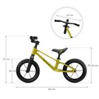 Kinderkraft, Eter, bicicleta fara pedale, Lime