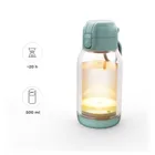 Kinderkraft, Gaja, incalzitor mobil de lapte si termos 2in1, verde, 500 ml