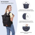 Kinderkraft, Moonpack, rucsac pentru carucior, confetti denim