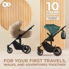 Kinderkraft, Prime 2, carucior multifunctional 2in1, Sandrose Beige