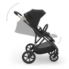 Kinderkraft, Prime 3, carucior multifunctional, 3in1, Venezian Black