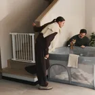 Kinderkraft, Safe Snap, poarta de siguranta, alb