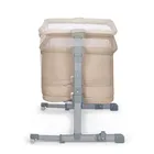 Kinderkraft, Side2Bed, patut suplimentar 3 in 1, Beige Melange