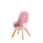 Kinderkraft, Tixi, scaun de masa 2in1, roz