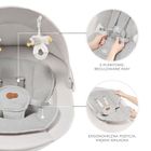 Kinderkraft, Tulsy, balansoarul-sezlong electric, beige