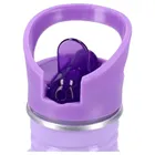 Kuromi, Keep It Cool, sticla da apa cu pai, violet, 500 ml