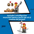 LEGO City, Buldoexcavator galben, 60480