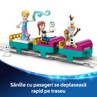 LEGO Disney Princess, Aventura cu sania pe sine la castelul de gheata al Elsei, 43281